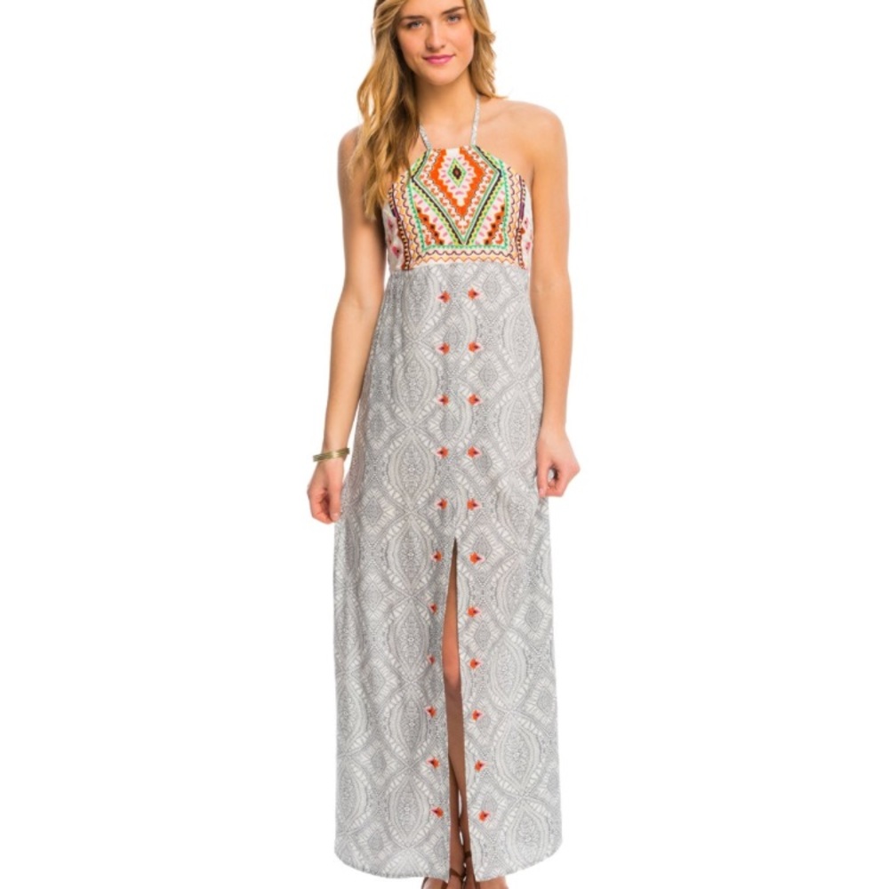 Rip Curl Mayan Sun Maxi Dress (Size Large)